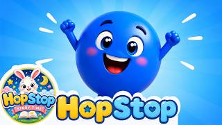 Learn with Rach | Fun Toddler Learning Song | 🎵 Bounce Bounce Blue Ball! 🔵