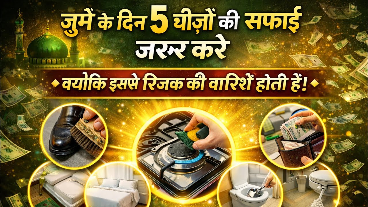Jume Ke Din Ki 5 Aham Safai | In Se Rizk Aur Barkat Barhti Hai 