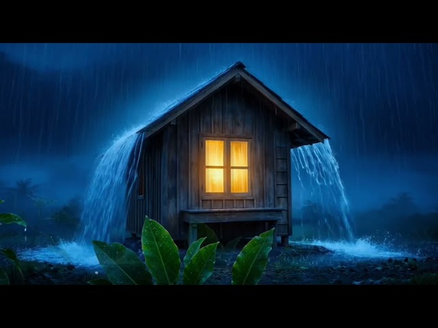 ASMR cold rain makes it easier to sleep