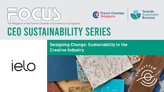 CEO Sustainability Series | Jeanne Mouterde, Co-founder & General Manager ielo design