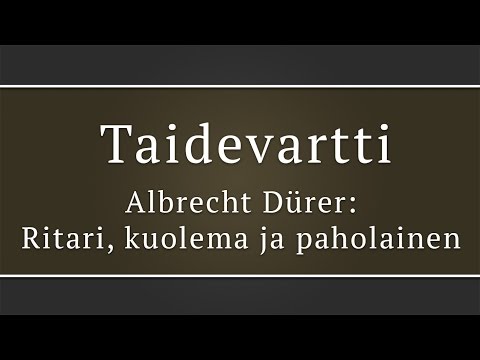 Video: Arkkitehtuuriritari