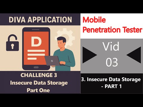Mobile Pentest | Third Lab Solution in DIVA – Insecure Data Storage Part 1