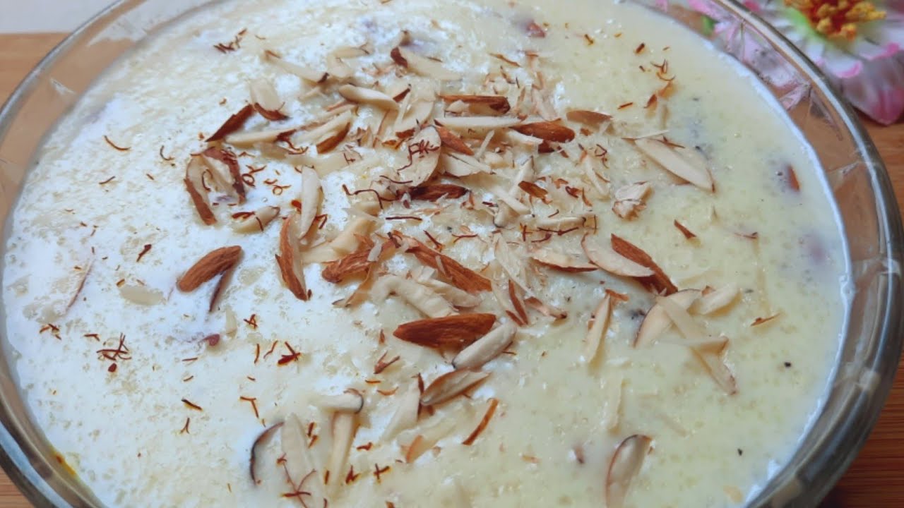 Chawal ki kheerRecipe by LaibaRice Kheer RecipeMilk Powder &Dry