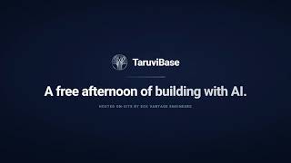 TaruviBase Build-a-Thons Hosted by EOX Vantage
