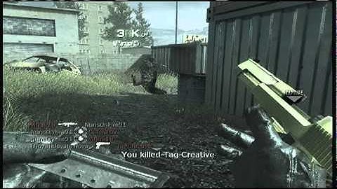 Deagle triple feed! COD: 4