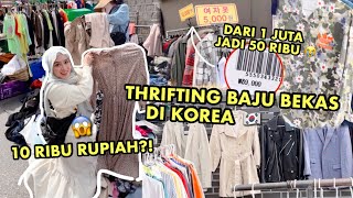 THRIFTING BAJU BEKAS DI KOREA  MULAI DARI 10 RIBU RUPIAH  HARGA 1 JUTA JADI CUMA 50 RIBUAN