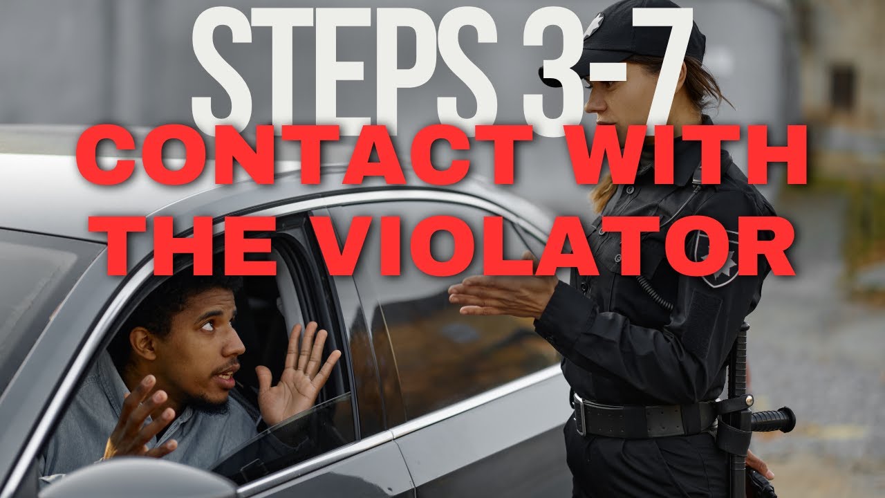 Spanish for Police Officers l 5 Steps Traffic Stop 