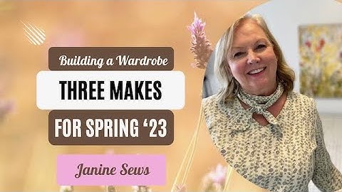 Three pieces for my Spring 