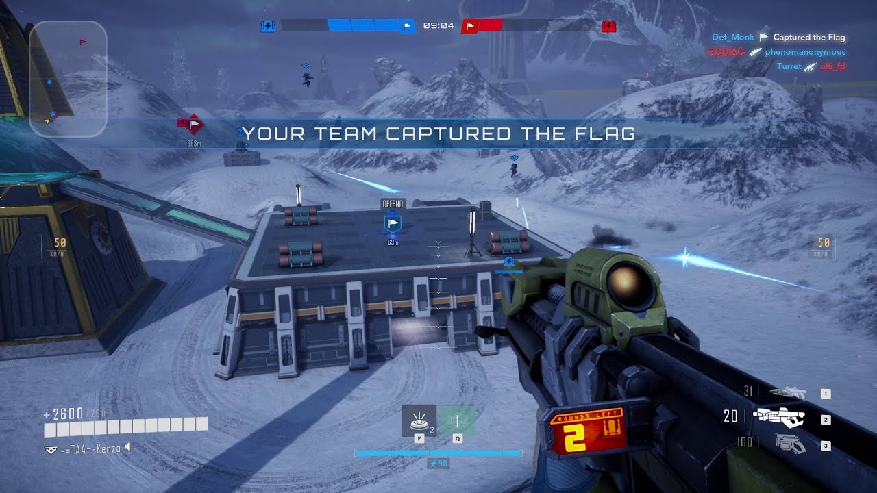 Tribes 3: Rivals Alpha Playtest #2 CTF Heavy Katabatic 2 PC Gameplay ...