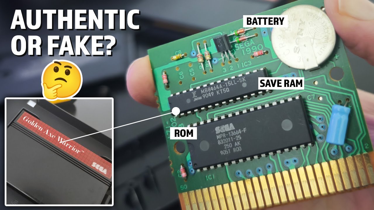 Is my RARE Sega Master System Game FAKE? - YouTube