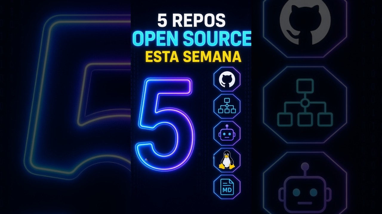 5 Repos Open Source que están explotando esta semana 🔥