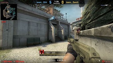 Ace to break CT momentum, Overpass | Faceit Level 10