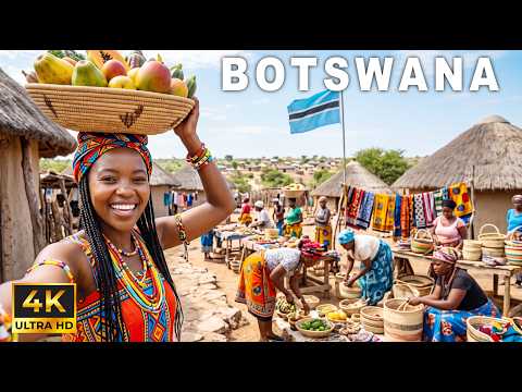 Living in Botswana: How People Live in a Diamond-Rich Country That Still Struggles for Water | 4K