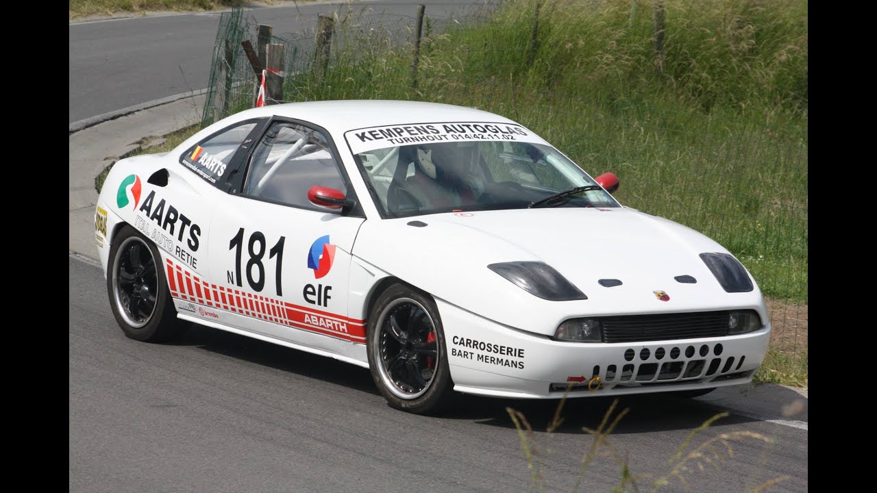 Fiat Coup 233 2 0 16v Turbo 4wd Hillclimb On Board Huy 2014