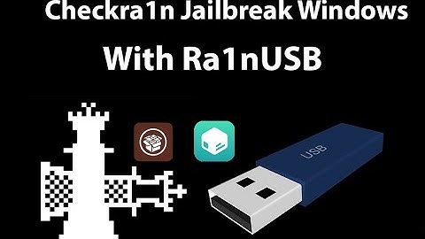 *NEW* Ra1nUSB “Mouse & Keyboard” FIX & “USB ERROR FIX”  [Checkra1n Jailbreak] Windows Users!