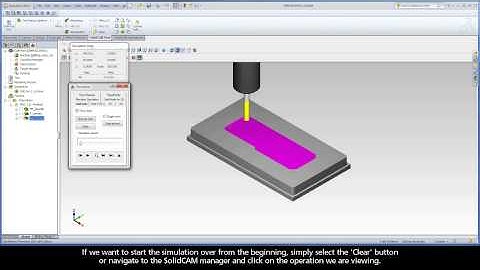 SolidCAM Jumpstart - Create a Pocket operation