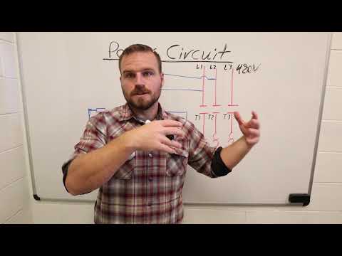 Видео: Motor Controls - 480 volt power circuit lab