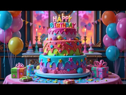 🎉 Happy Birthday Song 🌸 The Sweetest Greeting You’ll Ever See! 🎶🎈#BirthdayDance #BirthdaySong