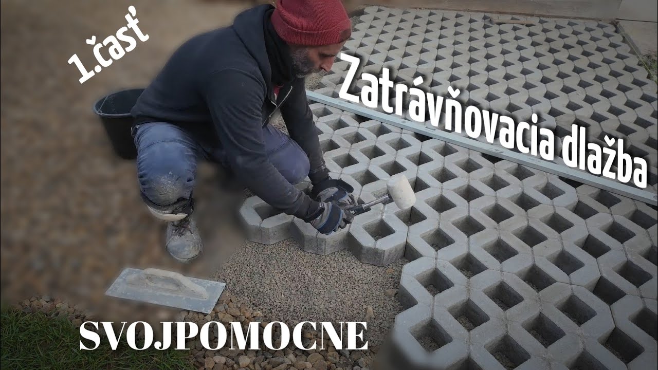 Zatrávňovacia dlažba svojpomocne - 1.časť