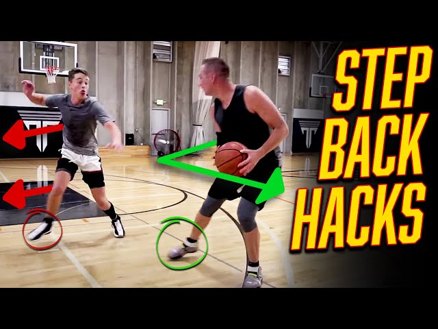 4 UNSTOPPABLE Step Back Moves for INSANE Separation | Basketball Shooting Tips class=