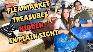 SECRET Flea Market TREASURES Hidden in Plain Sight!