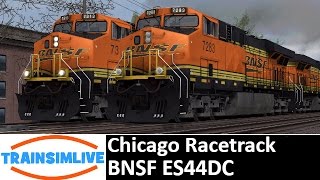 Train Simulator 2016 - Chicago Racetrack, BNSF ES44DC screenshot 4