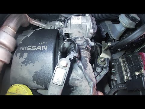 Changer durite suralimentation Nissan Qashqaï 1.5 dci 110