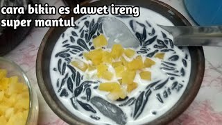 resep dawet ireng khas purworejo, jembatan butuh ( jembut )