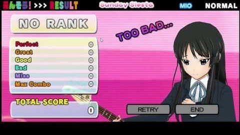 [GAMEPLAY] K-On! Houkago Live!! - Mio