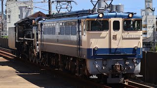 配9483 EF65 1128+C57 1新山口配給