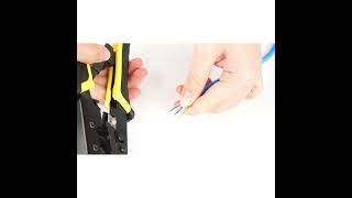 1PC Wire Stripper Knife Crimper Pliers Crimping Tool Cable Strippi