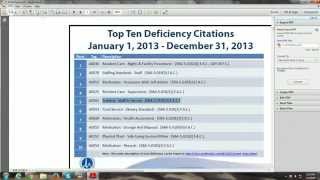 ALF Training Webinar 4: AHCA ALF Joint Training 2015