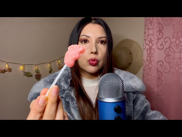 ASMR Inaudible + Paleta Efervescente | ASMR Inaudible + Popping Lollipop
