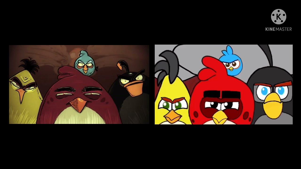 Angry Birds Cinematic Trailer - Comparison [Original vs. Reanimated