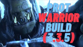 WOTLK Protection Warrior PvE Talent Build