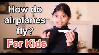 How do airplanes fly (For Kids)? ⚡Explained By A Kid 🧒#LearnWithDiva