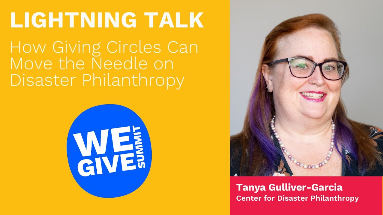 How Giving Circles Can Move the Needle on Disaster Philanthropy