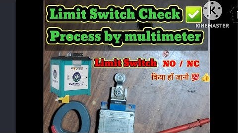 Limit Switch Explained //Limit switch check with multimeter ✔️ #electrical #electrician #multimeter