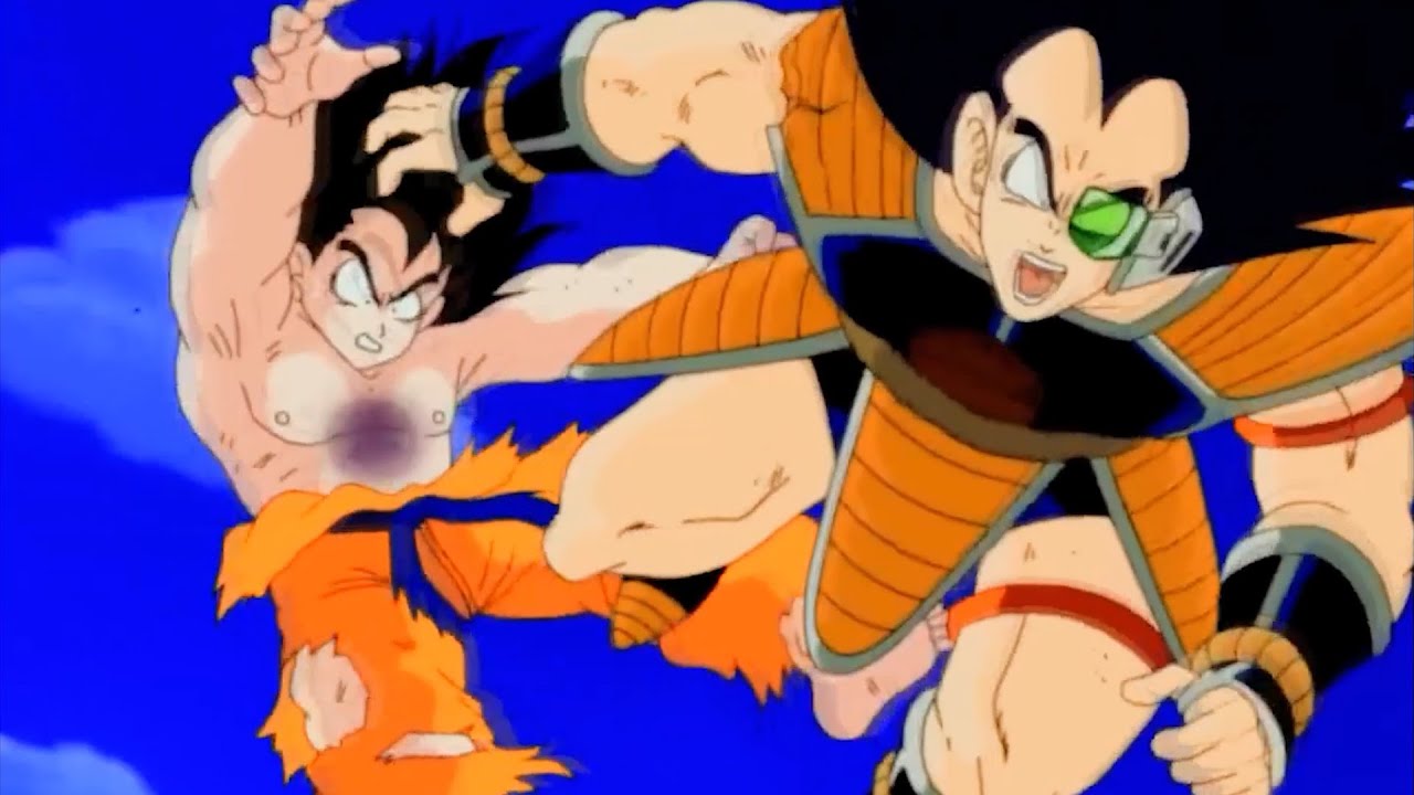 ドラゴンボール改 ► ピッコロの魔貫光殺砲、悟空とラディッツを貫く!!  地球の英雄となった瞬間の悟空►Dragon Ball Kai Anime English Subtitle
