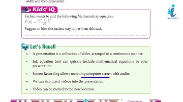 Computer Class - 6 Chapter - 2 Advanced Features of Power Point 2016 | Impression Publication