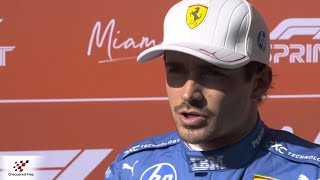 Charles Leclerc: Bad! | Post Sprint Quali Interview Miami Grand Prix 2025