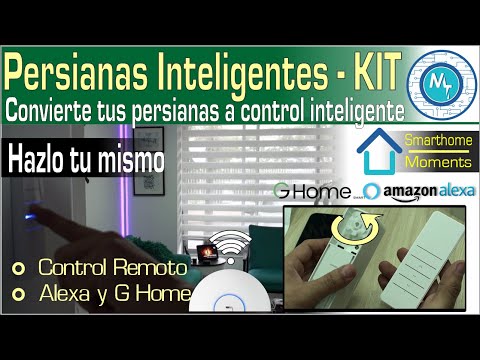 Convertir a Persianas Inteligentes - Muy Fácil y lo haces tú mismo!