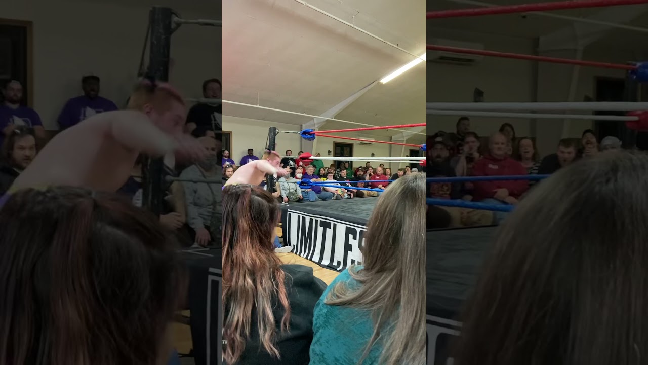 Danger kid with the up and over limitless wrestling