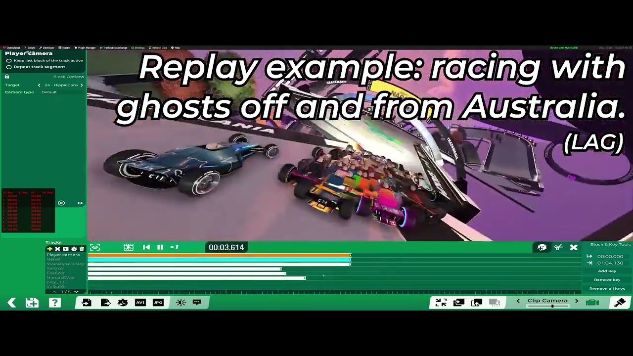 autosave replay example -- loading replays in mediatracker (tm2020 ...
