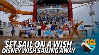 Set Sail on a Wish Disney Wish Sailing Away Party