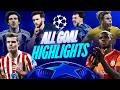 EVERY Champions League Goal From Knockout Phase Play-Off 2nd Leg | Highlights