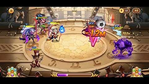 Idle heroes OP 10*Sherlock vs e5 Garuda team