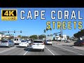 Cape Coral Florida, Driving 4k 60 FPS