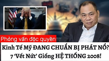 Kinh Tế Mỹ ĐANG CHUẨN BỊ PHÁT NỔ? 7 ‘Vết Nứt’ Giống HỆ THỐNG 2008!
