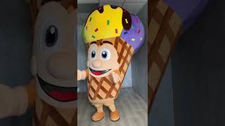 #entertainment #funny #icecream #mascot #advertising #dance #forsale